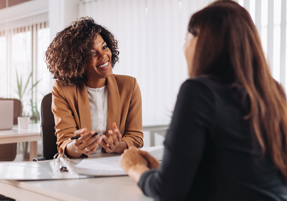 Professional Employee Asking HR About Relocation Policy