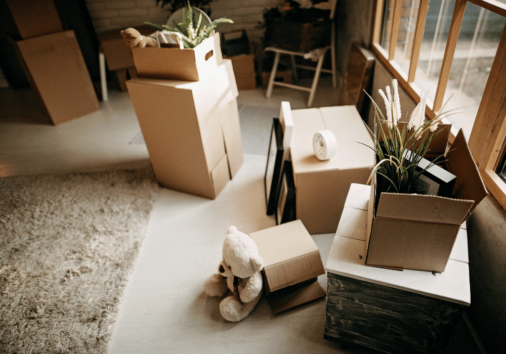 moving into new home